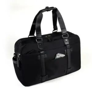 (색상 블랙)남성 여행용 서류 가방 블랙 빅사이즈 고급 숄더백