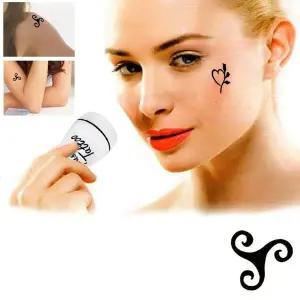 [하프클럽/]타투용 스탬프 라지형 디자인 트라이스켈리온 L15 유앤미 타투