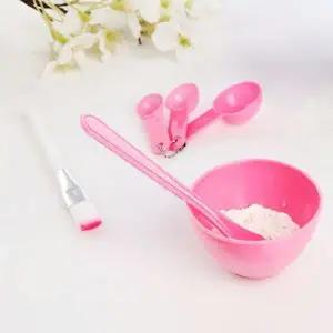 [하프클럽/]마스크팩 도구 모델링팩 홈케어 팩볼 브러쉬 세트