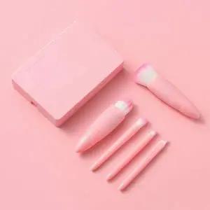 [하프클럽/]메이크업 휴대용 브러쉬 케이스 미니 손쉬운 화장 도구 포함