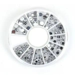 [하프클럽/]큐빅 실버 파츠 꾸미기 네일 재료 데코 DIY