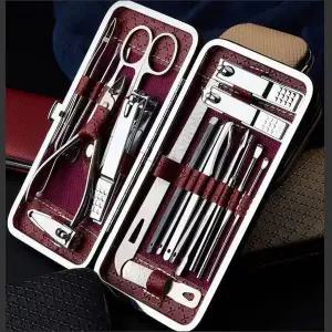 [하프클럽/]손톱 발톱 관리 스테인리스 19종 위생적인 손톱깎이와 기구 보관