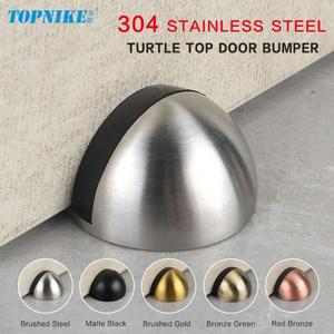 드릴 없음 도어 범퍼 스테인레스 스틸 스토퍼 바닥 흡입 유리 룸 상단