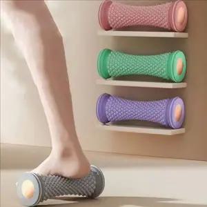 휴대용 발바닥 지압 롤러 종아리 마사지 롤러 마사지기 근육 다리