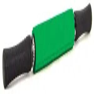 테라밴드 롤러 마사지기 + 셀프 근막 릴리스용 머슬 스틱 딥 티슈 마사지 롤링 핀 트리거 포인트 릴리스