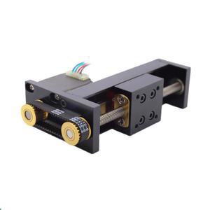 미니 동기 도르래 선형 모듈 사다리꼴 300MM 레일 라인 스트로크 50 피치 테이블 나사 NEMA11 슬라이드 드라이버 모터 12MM