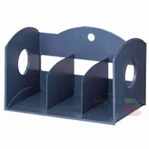 3단 책꽂이 네이비 전면책꽂이 도서관책꽂이 3단책꽂이 거실책꽂이 책꽂이3단