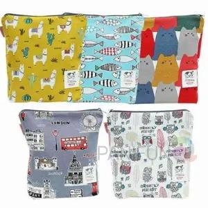 기저구 지퍼 파우치 M 파우치가방 메이크업파우치 약파우치 화장품파우치 백인백