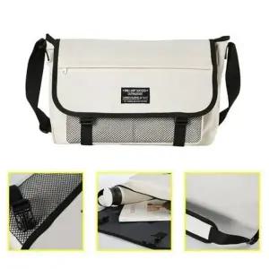 스퀘어 쉐입 크로스백 메신저백 책가방 노트북가방