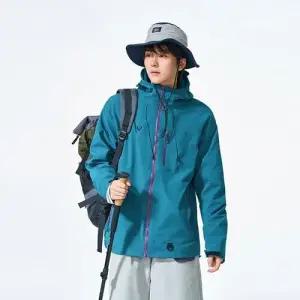 키체샵 남자 봄가을 방수 윈드스토퍼 점퍼 야상 소프트 쉘 야상사파리 바람막이 HO3