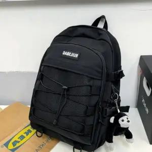 학생 캐주얼 망사 백팩 가방 남자 여자 학교 책가방