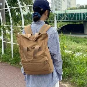 패션가방 면폴리 백팩 가방 토트백 여행 스퀘어타입 캐주얼