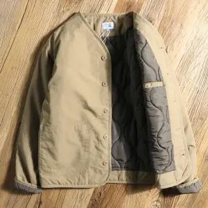 남친 빈티지 노칼라 재킷 브이넥 보온 아우터 추동 코트 커플 다운 점퍼 패피5