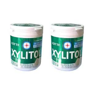 롯데 자일리톨 오리지날 용기 100g 2개