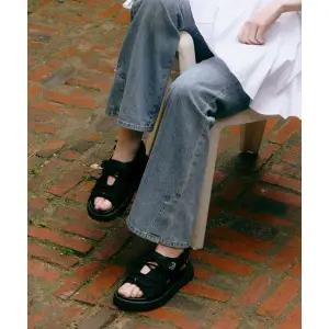 매장정품[브랜드명]JILL BY JILLSTUART 질바이질스튜어트 [멜로우] 블랙 스포티 플랫폼 샌들JLSO5E360BK109