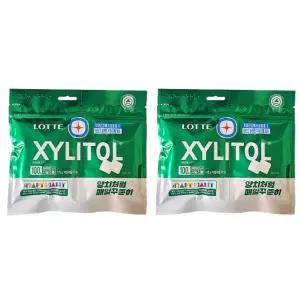 롯데 자일리톨 오리지날 리필 115g 2개