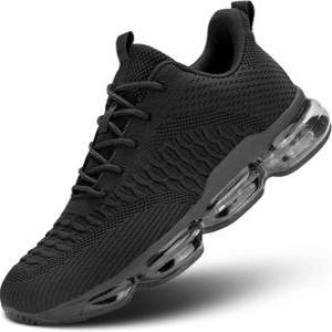 포즈빈 남성 에어 쿠션 러닝화 패션 캐주얼 워킹 테니스 운동화 미끄럼 방지 통기성 트레일 스포츠 체육관