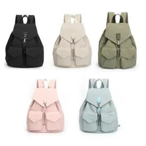 데일리 투포켓 여성 백팩 학생 직장인 스트링 신상 가방
