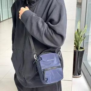 캐주얼 아웃도어 미니 크로스백 작은 남자 여자 데일리 보조 가방