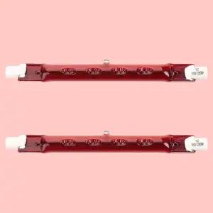 치킨 쿱 히트 램프 튜브 - 250W 히터용 2팩 교체용 히터 실외 액세서리 미포함