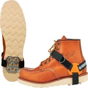 에르고다인 TREX 6315 스트랩 온 힐 트랙션 클리트 그립 스 앤 스노우 철판으로 신발 뒤꿈치/부츠 위에