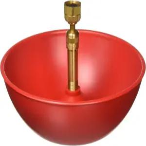 리틀 자이언트 자동 가금류 급수기 게임 버드 고강도 플라스틱 호스 연결형 물그릇 1.5쿼트