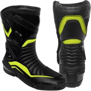 하이브 모토 여성용 오토바이 신발 핑크 걸스 부츠 발 보호용 방수 가죽