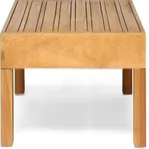 오아나 야외 커피 테이블 - 아카시아 우드 티크