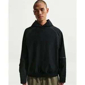 테크 남성 드라이 핏 쇼리 니트 유틸리티 후디 - 블랙블랙블랙 IF1342-010 367075