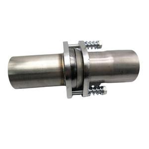 [호환품]3인치 외경 내경 스테인리스 스틸 배기 구형 조인트 스프링 플랜지 2볼트