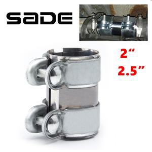 [호환품]범용 2/2.5 배기 클램프 랩 조인트+볼트 밴드 플랜지 클램프(안전한 씰링용) 머플러 다운파이프 Ca