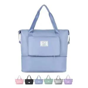 다용도 캐리어결합 숄더백 확장가능 여행 보스턴백 짐가방