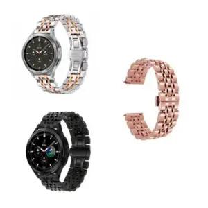 갤럭시워치4 메탈 스트랩 20mm 모든시계 호환 럭셔리 갤럭시워치4 메탈스트랩