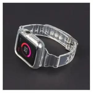 애플워치 투명 슬림 스트랩 42 44mm 워치줄 교체 손목시계