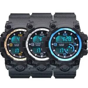 AO-1901B 방수) 전자시계 남자 남성시계 학생시계 남성시계 남자시계 남자남성시계