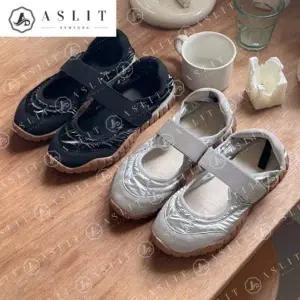 [애슬릿] 메리제인 운동화 발레코어 밴딩 발 편한 스니커즈