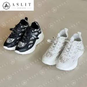 [애슬릿] 키높이 운동화 통굽 플랫폼 소 가죽 스니커즈 6cm