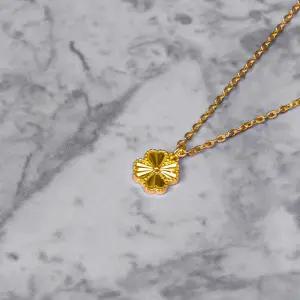 순금 24K 네잎 클로버 컷팅 포인트 여성 여자 11.25g 금 목걸이