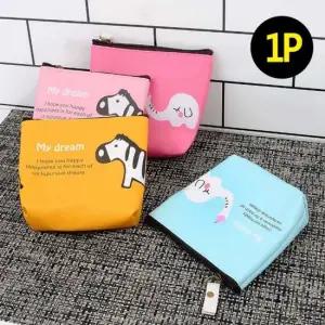 다용도 여행용 동물 동전지갑 미니 파우치 다용 동물 동전 잡화