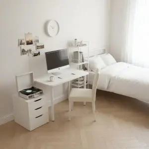 아트박스/아도라하우스 미니멀 심플 데스크 책상 1000x600