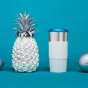 ( )트라이탄 물병 캠핑 사무실 텀블러 물통 스텐락 산토리니 650ml 초등 중등 스포츠물병