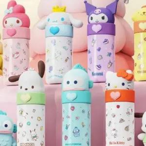 ( )물병 스텐 텀블러 1P 피규어 초등 캠핑 350ml 스포츠물병 사무실 중등