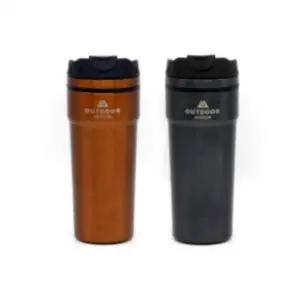 (옵션 0.52L 메트그레이)머그컵 초등 중등 사무실 보틀 그레이 텀블러 보냉 보온 캠핑 0.52L 스포츠물병