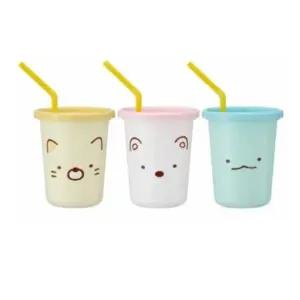 ( )3개 캠핑 320ml 물컵 텀블러 초등 사무실 중등 스밋코 빨대 스트로우 1세트 스포츠물병