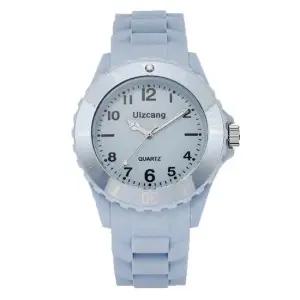 학생 커플 여성 데일리 패션 젤리 컬러 초 손목 시계 손목시계 커플시계 패션시계