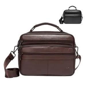 블루마운트 803 남성 소가죽 심플 크로스백 수납가방 소가죽가방 가죽가방 심플가방