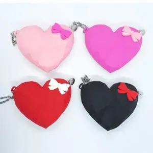 도담 실리콘 하트 파우치 동전지갑 미니지갑 미니동전지갑 원형동전지갑 원형지갑