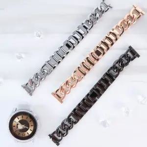 엔터콘 갤럭시워치 6 5 4 싱글 체인 메탈 스트랩 밴드 갤럭시워치스트랩