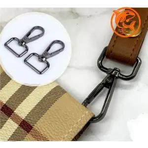 ( )흑니켈 미니 가방 후크 장식 키링 소지품 보관용 키링