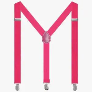 성인용 핑크 컬러 멜빵 바지 스트랩 조절 가능 스타일